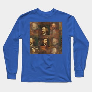 Rembrandt Paintings Mashup Long Sleeve T-Shirt